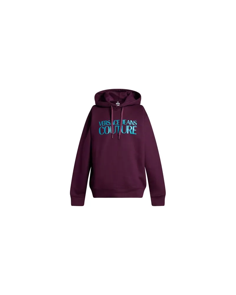 Versace Jeans TOPS - Sweatshirtsauf YOOX.COM Bordeaux