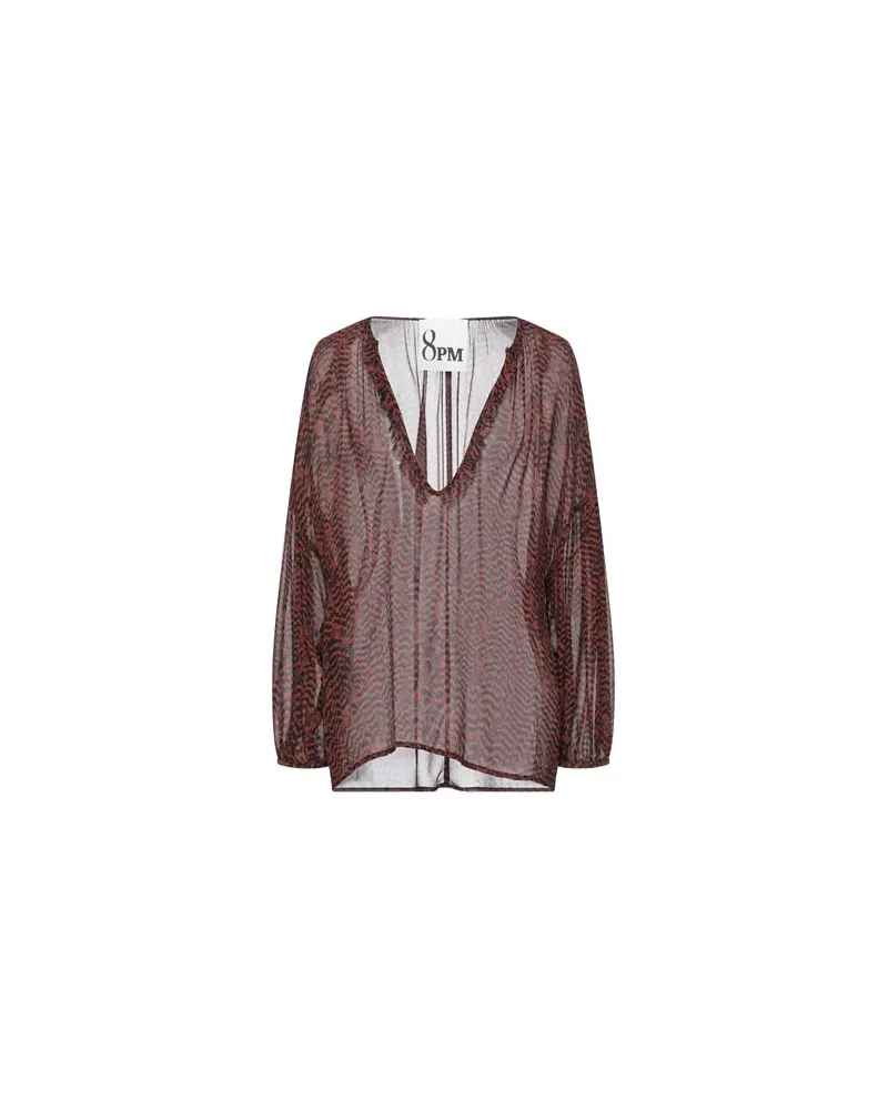 8PM TOPS - Topsauf YOOX.COM Schokobraun
