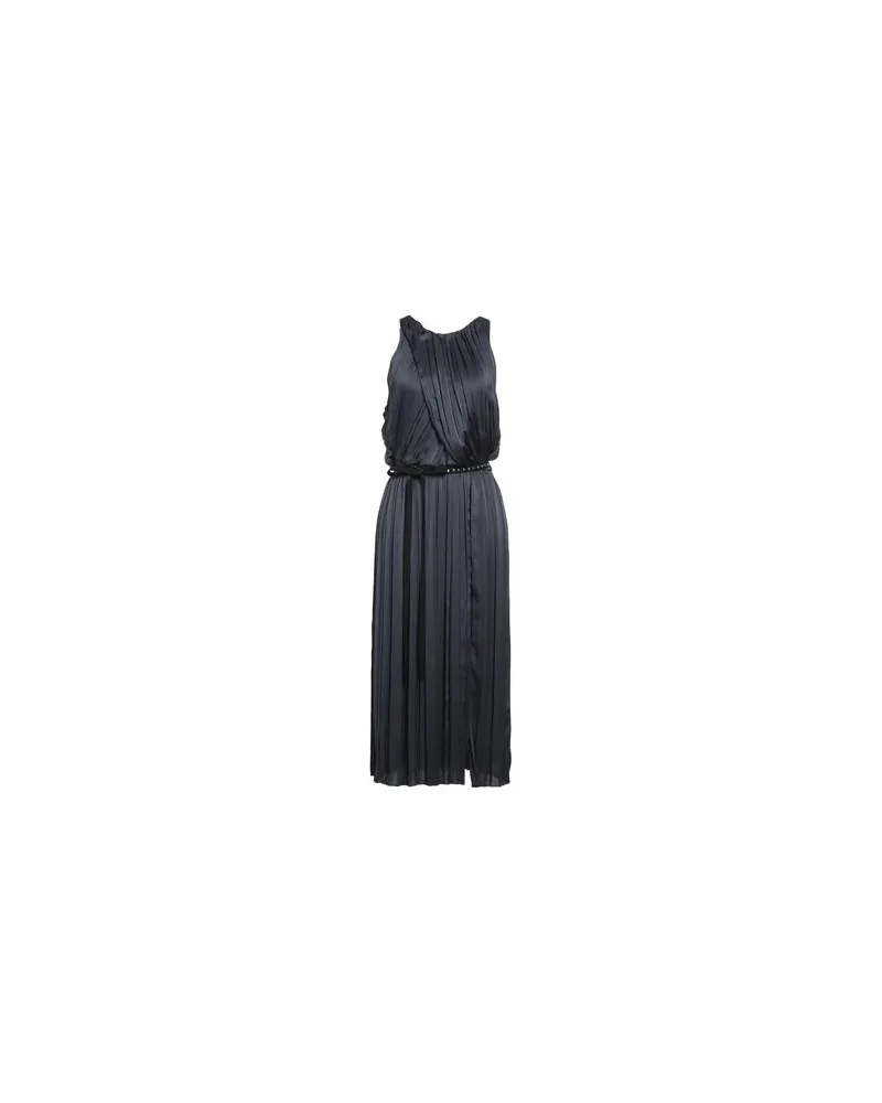 3.1 phillip lim KLEIDER - Maxi-Kleiderauf YOOX.COM Marineblau