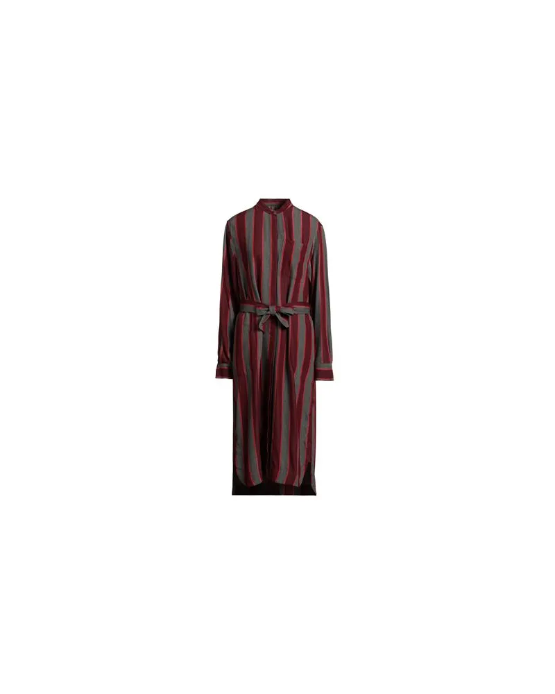 Wales Bonner KLEIDER - Midi-Kleiderauf YOOX.COM Bordeaux