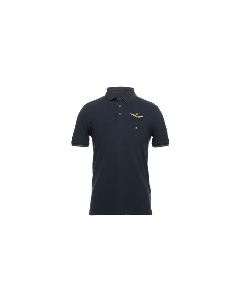 Aeronautica Militare TOPS - Poloshirtsauf YOOX.COM Nachtblau