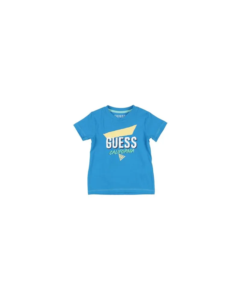 Guess TOPS - T-shirtsauf YOOX.COM Azurblau