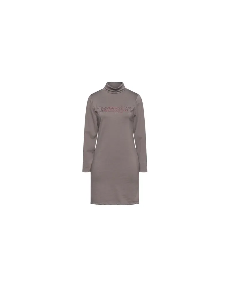 Odi et Amo KLEIDER - Mini-Kleiderauf YOOX.COM Militärgrün