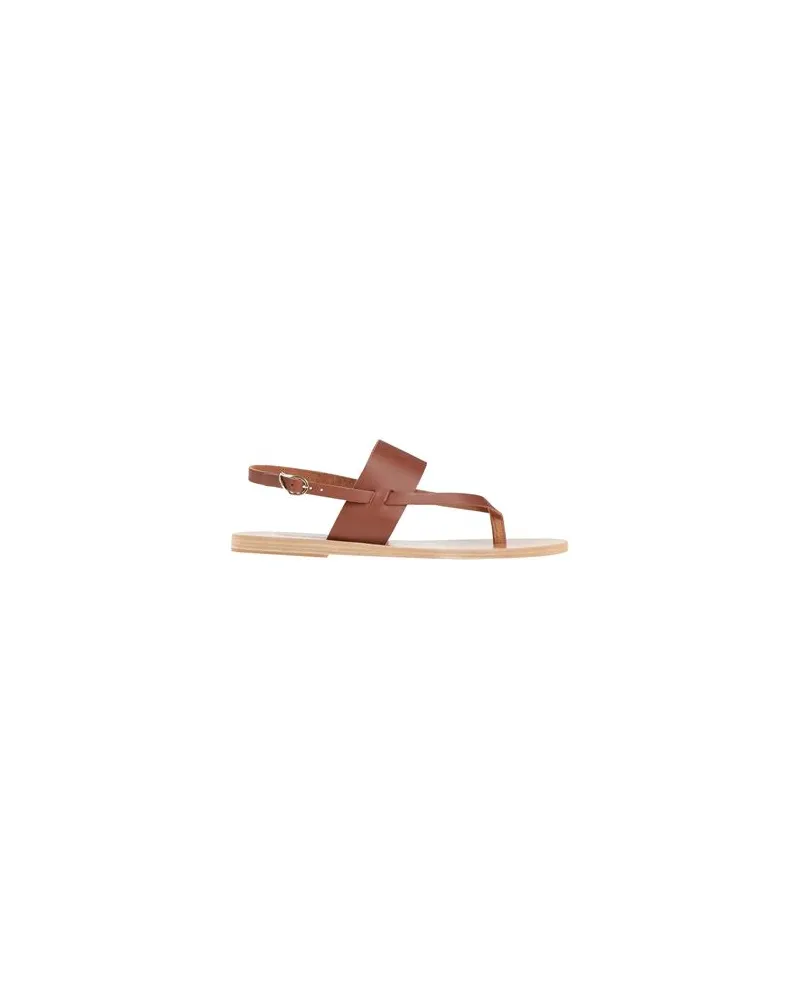 Ancient Greek Sandals SCHUHE - Zehentrennerauf YOOX.COM Braun