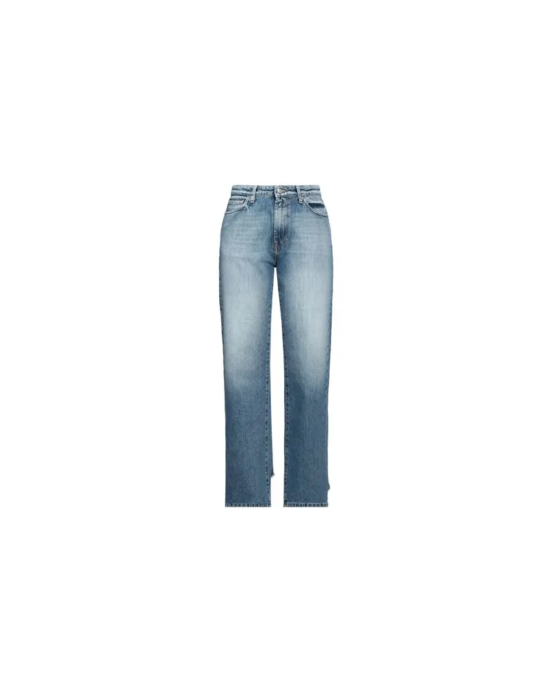 VICOLO DENIM COUTURE - HOSEN & RÖCKE - Jeanshosenauf YOOX.COM Blau