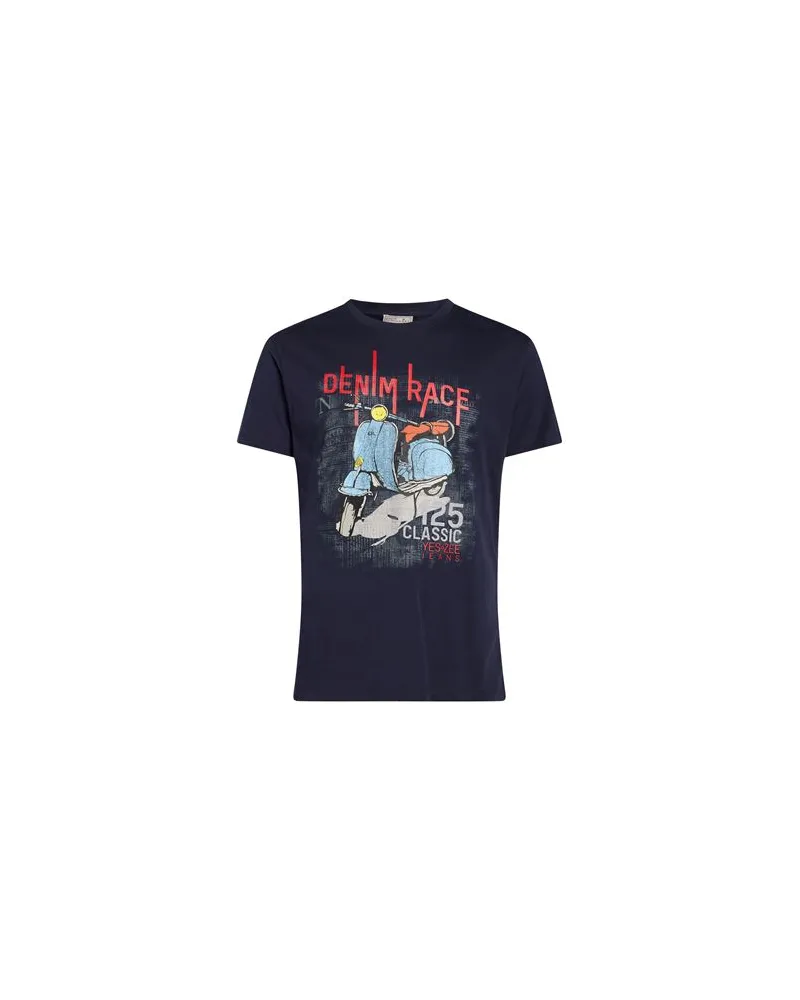 YES ZEE by Essenza TOPS - T-shirtsauf YOOX.COM Marineblau