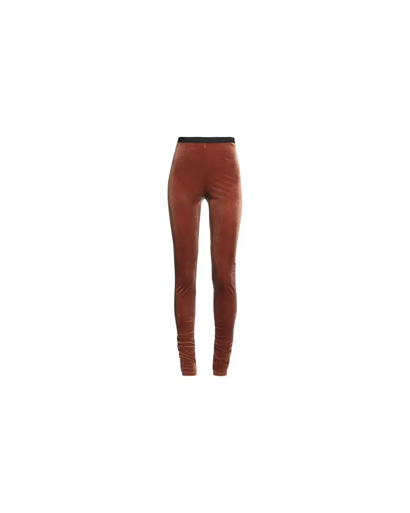 forte_forte HOSEN & RÖCKE - Leggingsauf YOOX.COM Braun