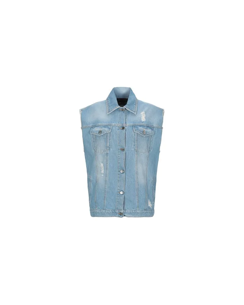 Ermanno Scervino JACKEN & MÄNTEL - Jeansjacken/Mäntelauf YOOX.COM Blau