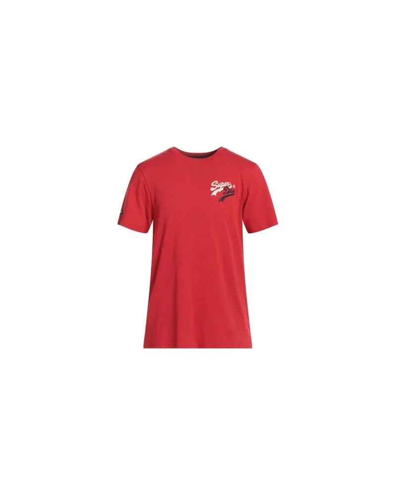 Superdry. TOPS - T-shirtsauf YOOX.COM Rot