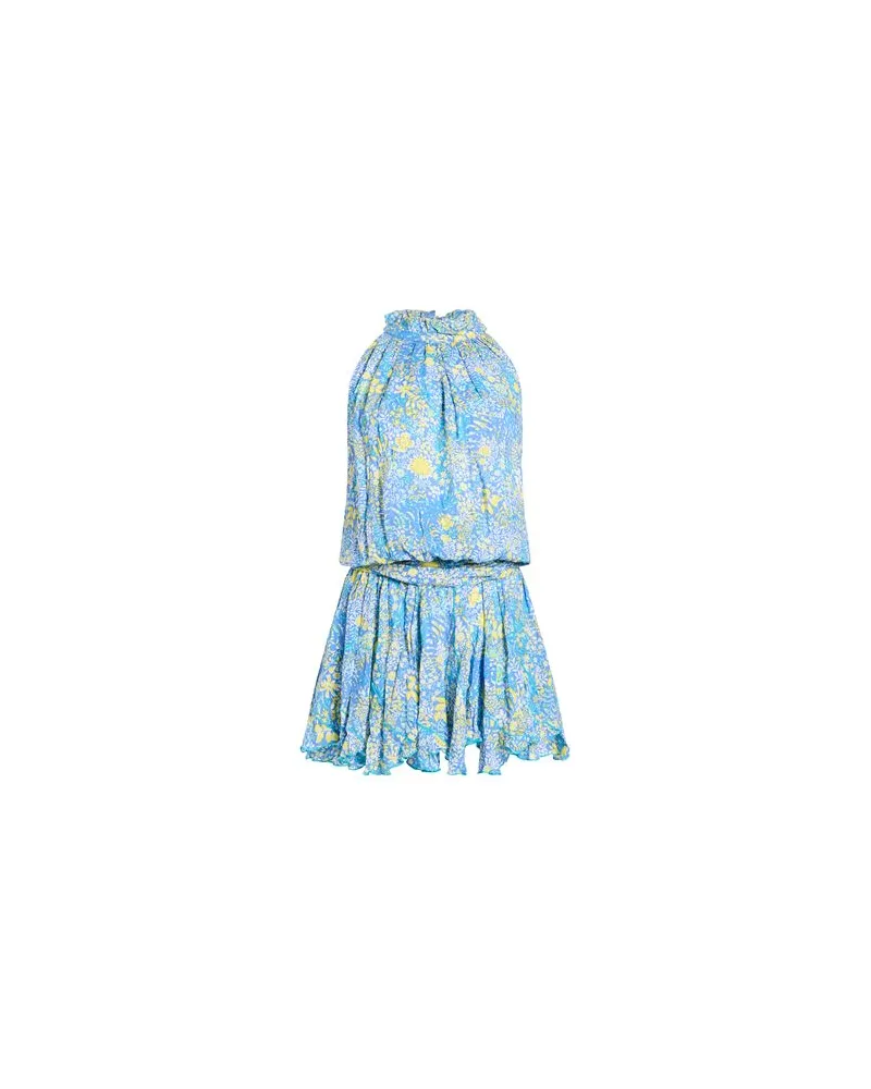 Poupette St Barth KLEIDER - Mini-Kleiderauf YOOX.COM Hellblau