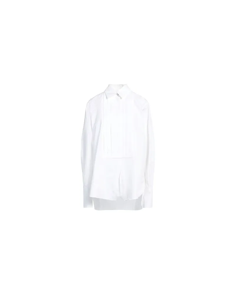 Jil Sander TOPS - Hemdenauf YOOX.COM Weiß