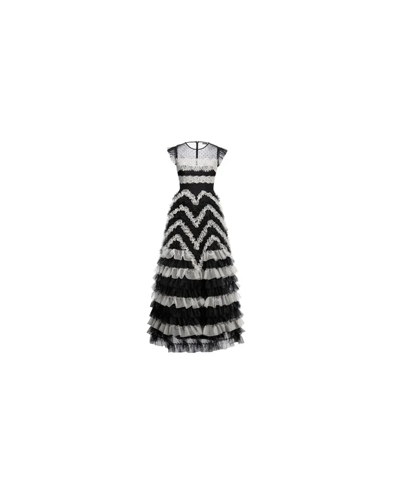 RED Valentino KLEIDER - Maxi-Kleiderauf YOOX.COM Schwarz