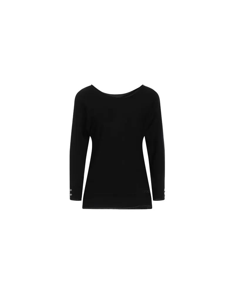 Guess STRICKWAREN - Pulloverauf YOOX.COM Schwarz