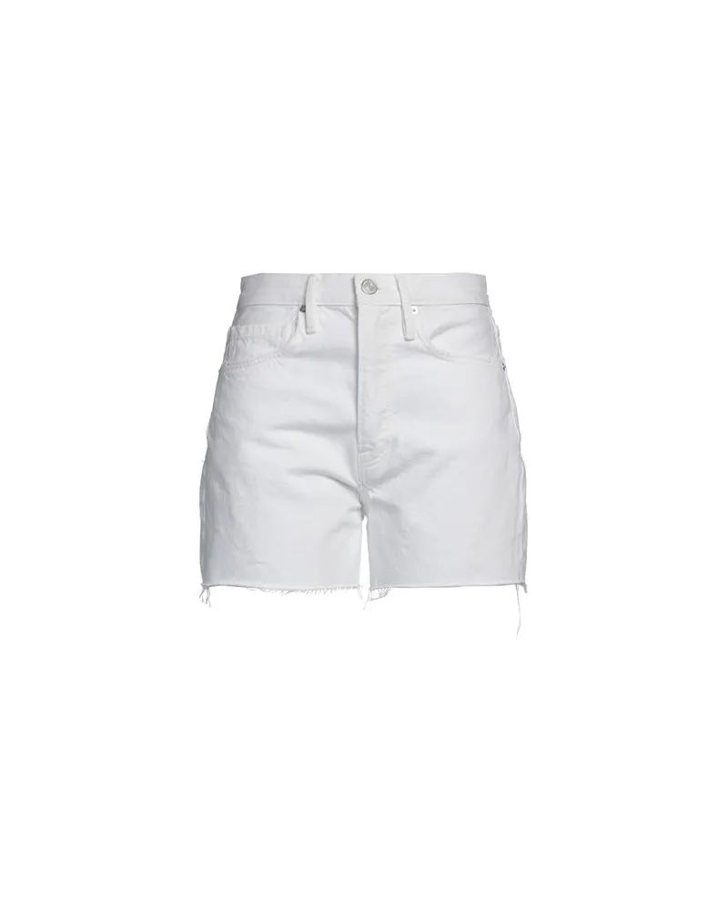 Frame Denim HOSEN & RÖCKE - Jeansshortsauf YOOX.COM Weiß