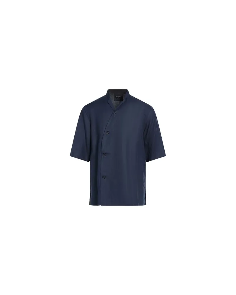 Giorgio Armani TOPS - Hemdenauf YOOX.COM Marineblau