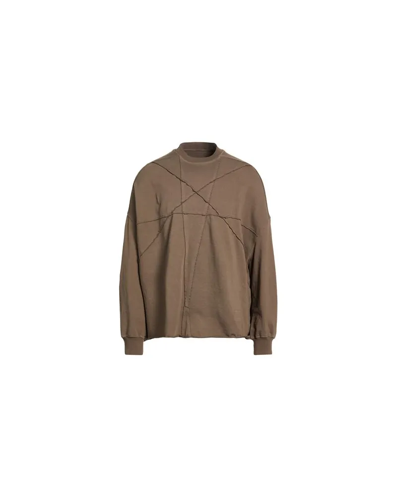 Rick Owens TOPS - Sweatshirtsauf YOOX.COM Khaki