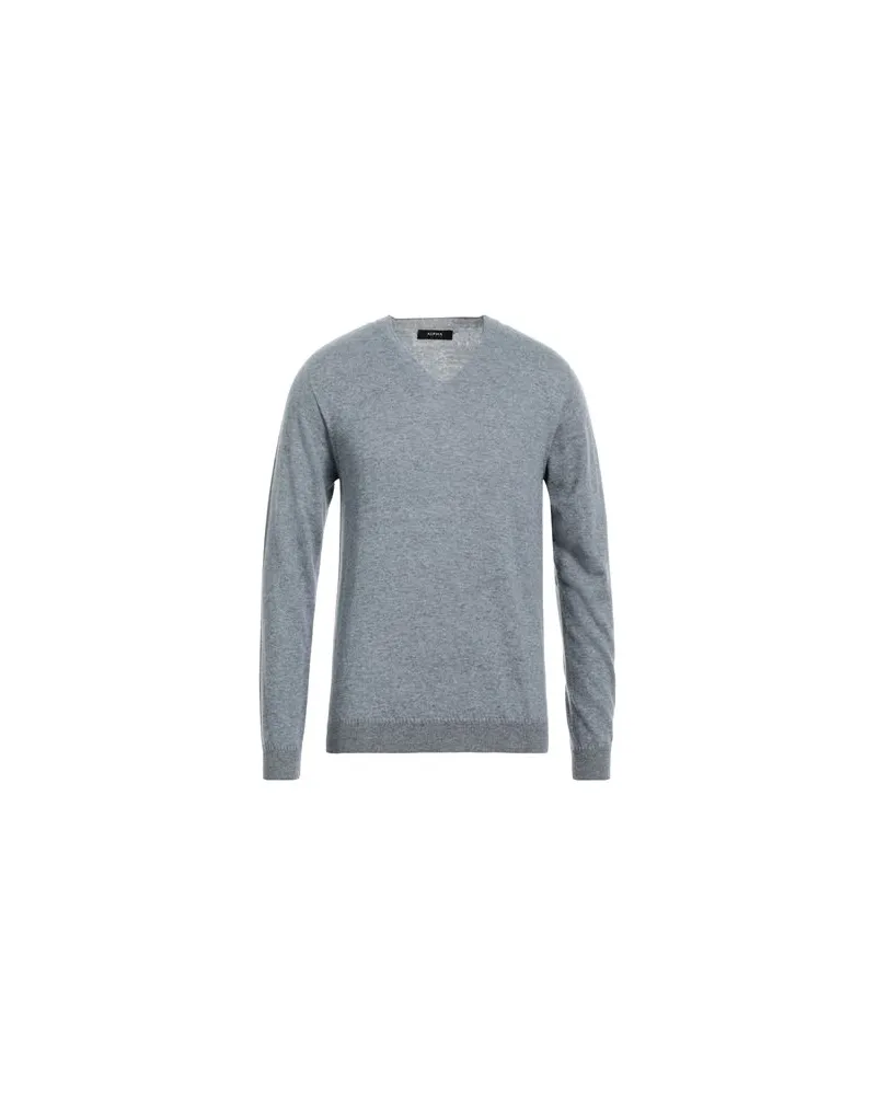 Alpha Studio STRICKWAREN - Pulloverauf YOOX.COM Hellblau