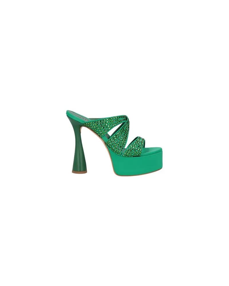Eddy Daniele SCHUHE - Sandalenauf YOOX.COM Grün