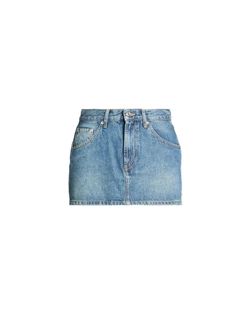 Roy Roger's HOSEN & RÖCKE - Jeansröckeauf YOOX.COM Blau