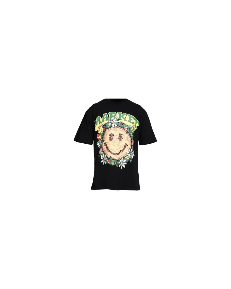 Market X SMILEY SMILEY DECOMPOSITION T-SHIRT - TOPS - T-shirtsauf YOOX.COM Schwarz
