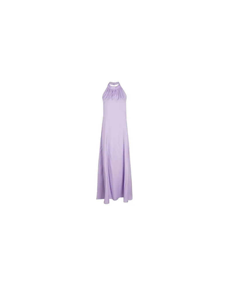 8 by Yoox HALTER MAXI DRESS  - KLEIDER - Maxi-Kleiderauf YOOX.COM Malve