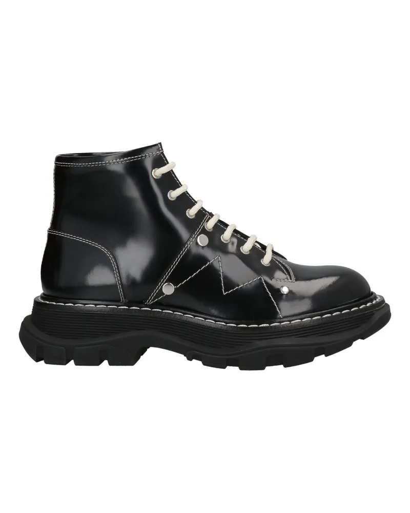 Alexander McQueen Stiefelette Schwarz