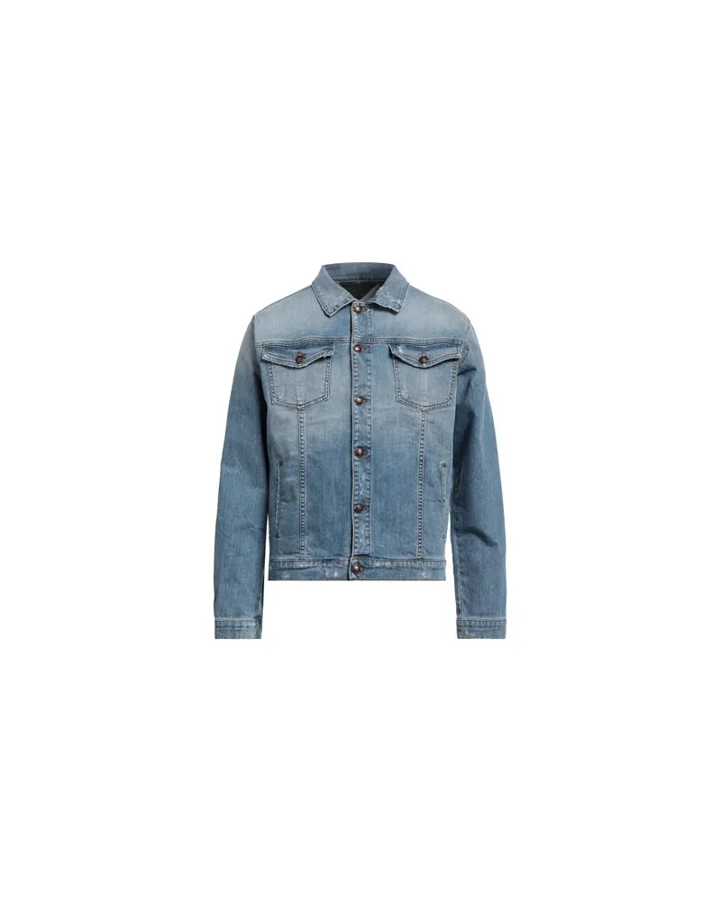 Messagerie GREEN FLAG - JACKEN & MÄNTEL - Jeansjacken/Mäntelauf YOOX.COM Blau