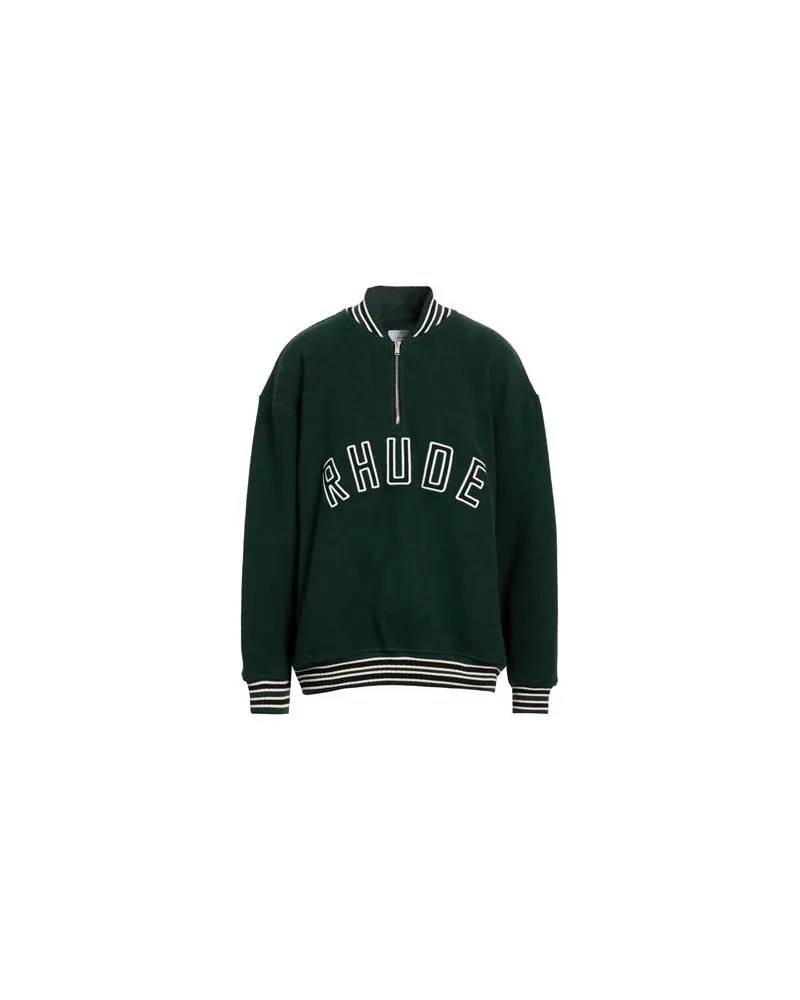 RHUDE TOPS - Sweatshirtsauf YOOX.COM Dunkelgrün