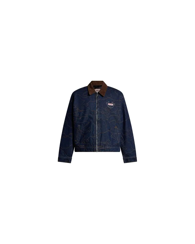 True Religion JACKEN & MÄNTEL - Jeansjacken/Mäntelauf YOOX.COM Blau