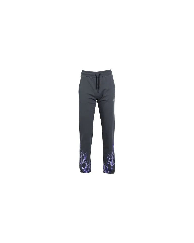 Phobia Archive PANTS WITH PURPLE LIGHTNING - HOSEN & RÖCKE - Hosenauf YOOX.COM Blei