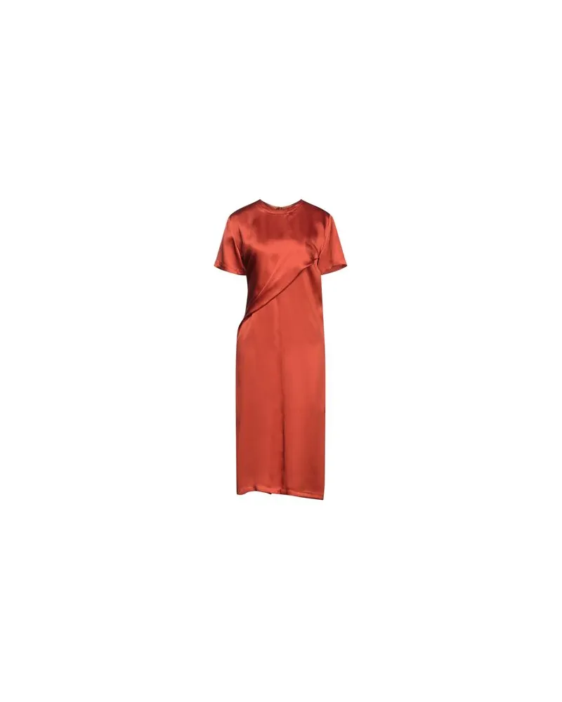 Sies Marjan KLEIDER - Midi-Kleiderauf YOOX.COM Rostrot