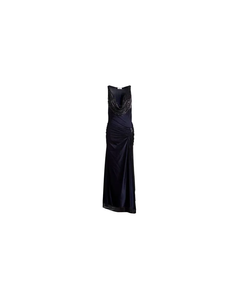 Paco Rabanne KLEIDER - Maxi-Kleiderauf YOOX.COM Marineblau