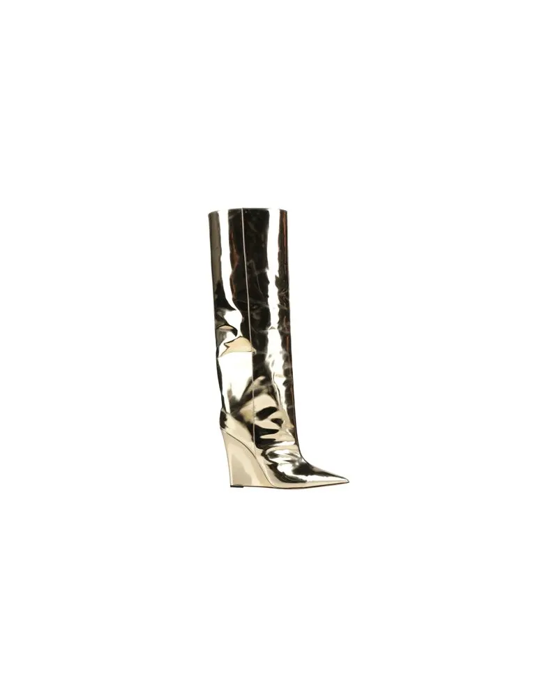 Jimmy Choo SCHUHE - Stiefelauf YOOX.COM Gold