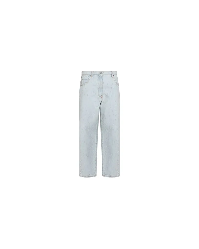 MSGM HOSEN & RÖCKE - Jeanshosenauf YOOX.COM Himmelblau