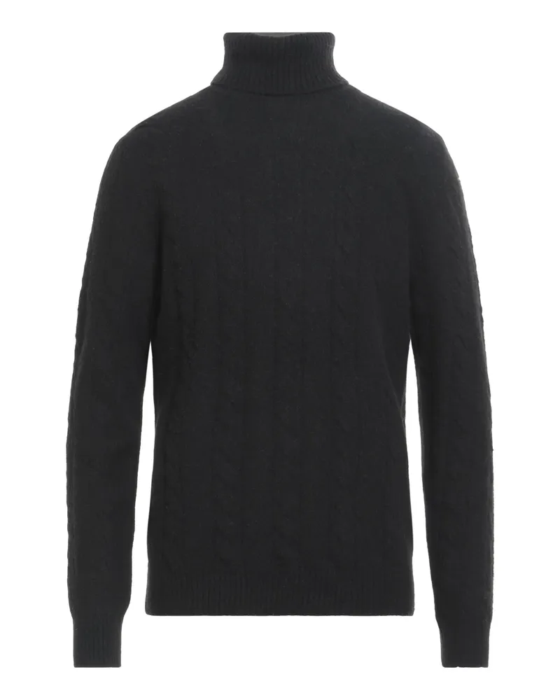 Luigi Bianchi Mantova Rollkragenpullover Schwarz