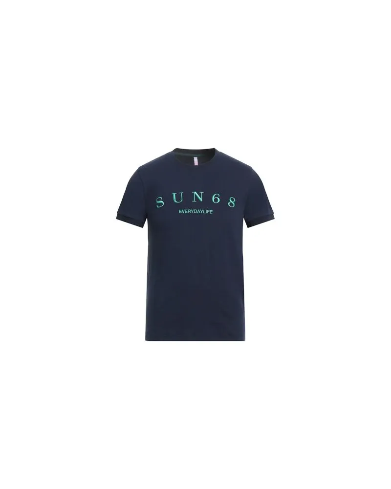 Sun68 TOPS - T-shirtsauf YOOX.COM Marineblau