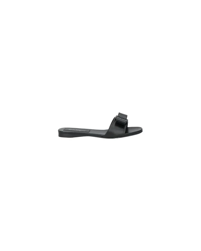 Ferragamo SCHUHE - Sandalenauf YOOX.COM Schwarz