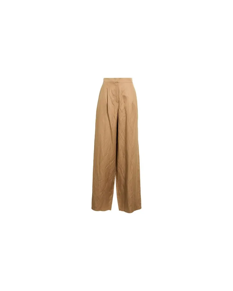 Max Mara HOSEN & RÖCKE - Hosenauf YOOX.COM Hellbraun