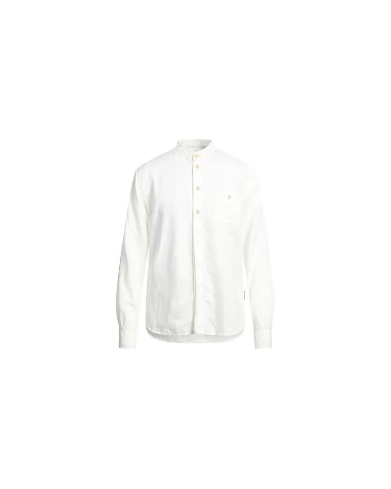 Hand Picked TOPS - Hemdenauf YOOX.COM Elfenbein