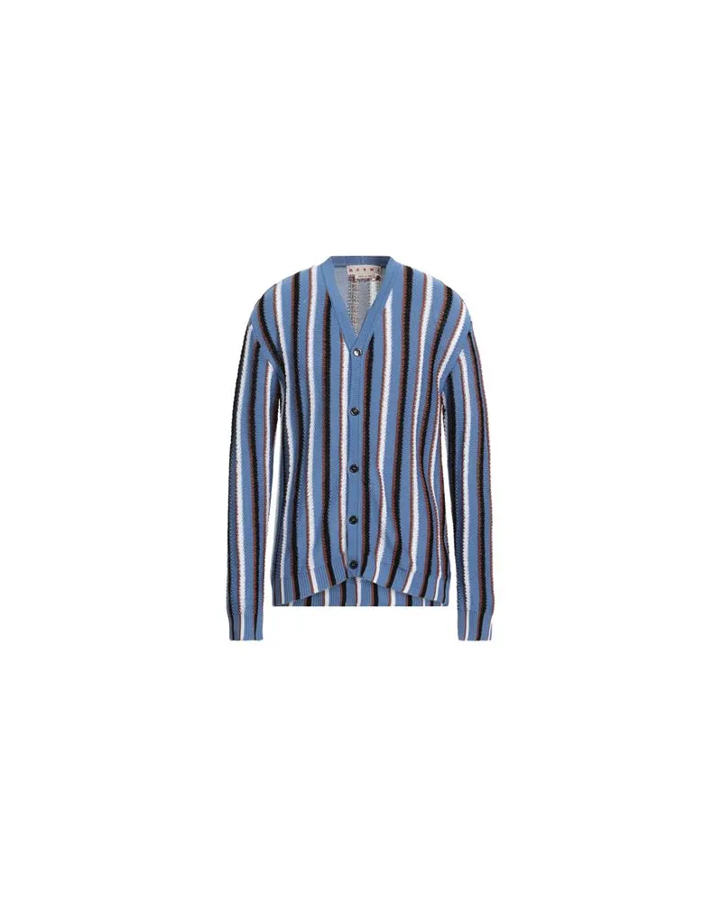 Marni STRICKWAREN - Strickjackenauf YOOX.COM Himmelblau