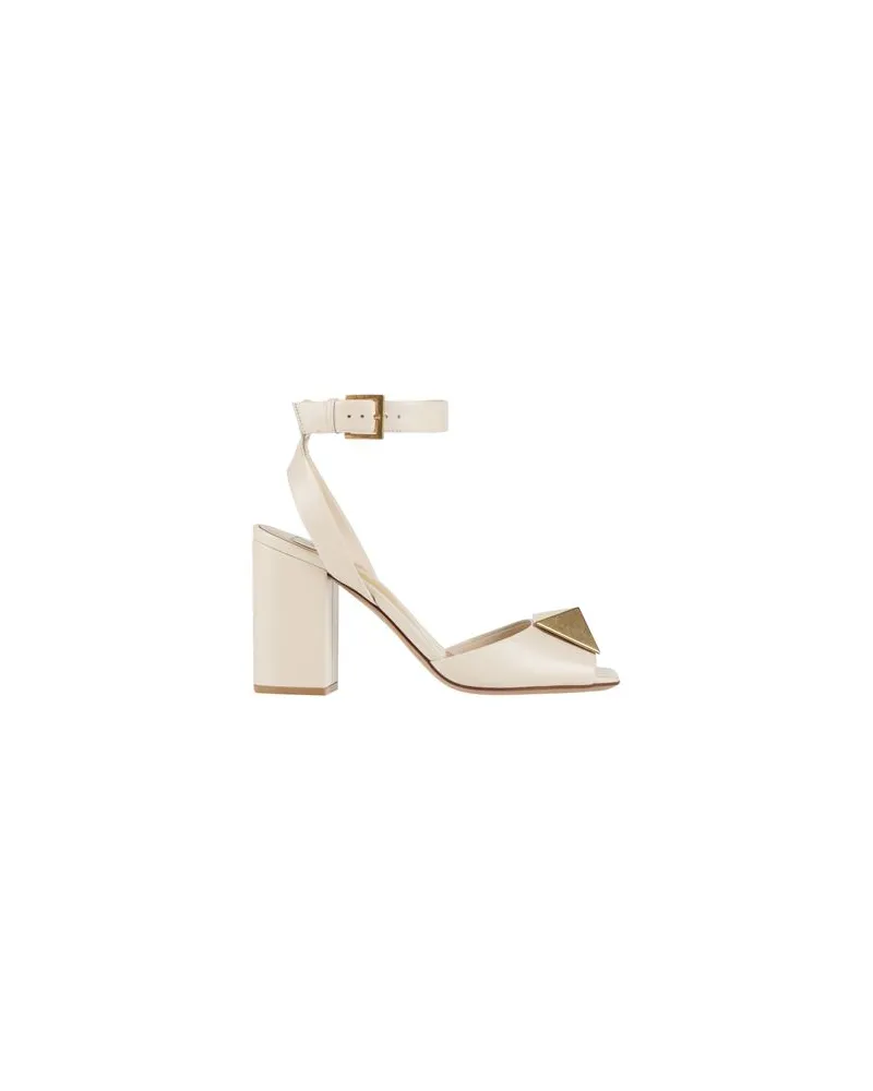 Valentino Garavani SCHUHE - Sandalenauf YOOX.COM Elfenbein