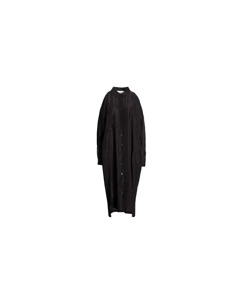 TELA KLEIDER - Midi-Kleiderauf YOOX.COM Braungrau