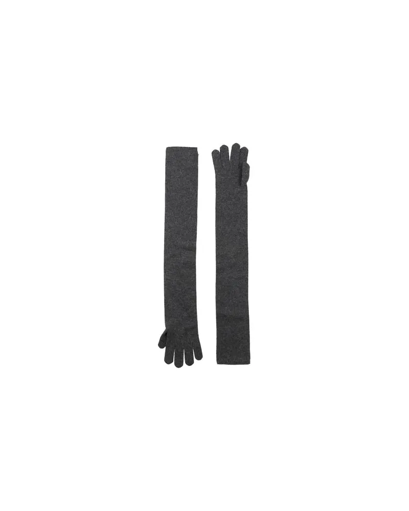 Max Mara SFILATA - ACCESSOIRES - Handschuheauf YOOX.COM Braungrau