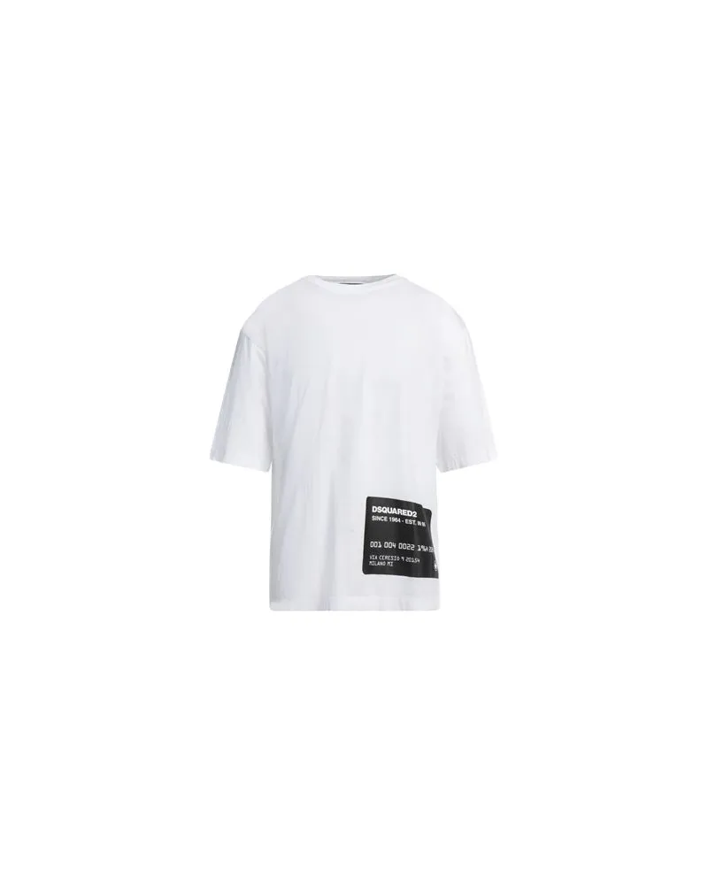 Dsquared2 TOPS - T-shirtsauf YOOX.COM Weiß