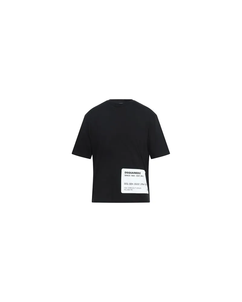Dsquared2 TOPS - T-shirtsauf YOOX.COM Schwarz