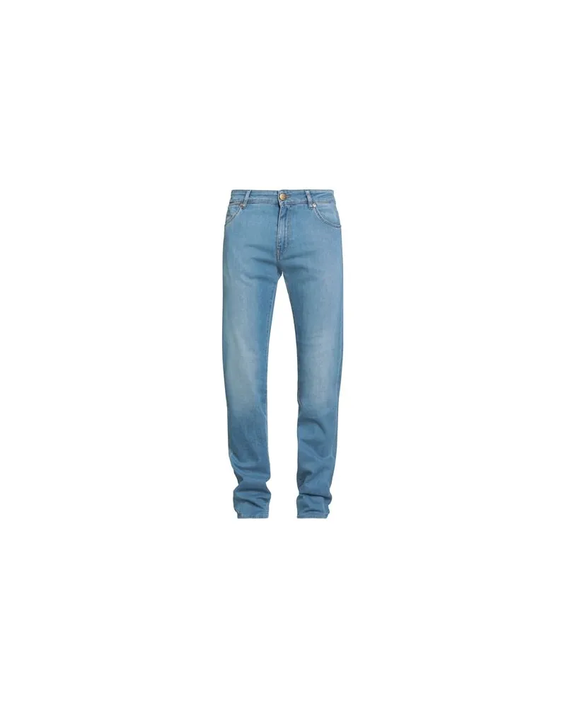 PT TORINO HOSEN & RÖCKE - Jeanshosenauf YOOX.COM Blau