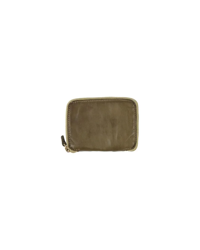 Caterina Lucchi Kleinlederwaren - Brieftaschenauf YOOX.COM Militärgrün