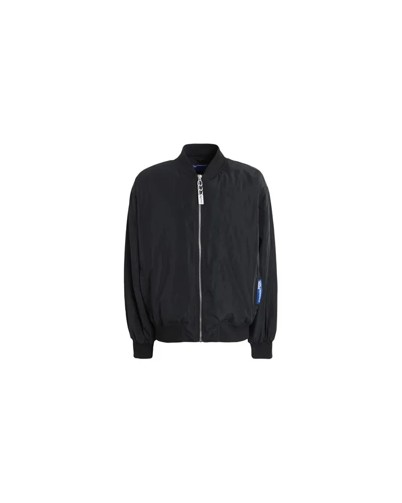 Karl Lagerfeld KLJ LOGO BOMBER JACKET  - JACKEN & MÄNTEL - Jacken und Anoraksauf YOOX.COM Schwarz