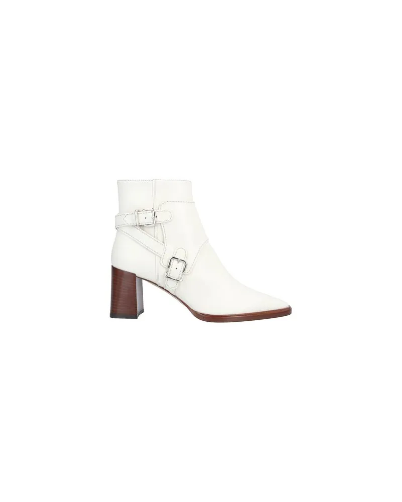 TOD'S SCHUHE - Stiefelettenauf YOOX.COM Elfenbein