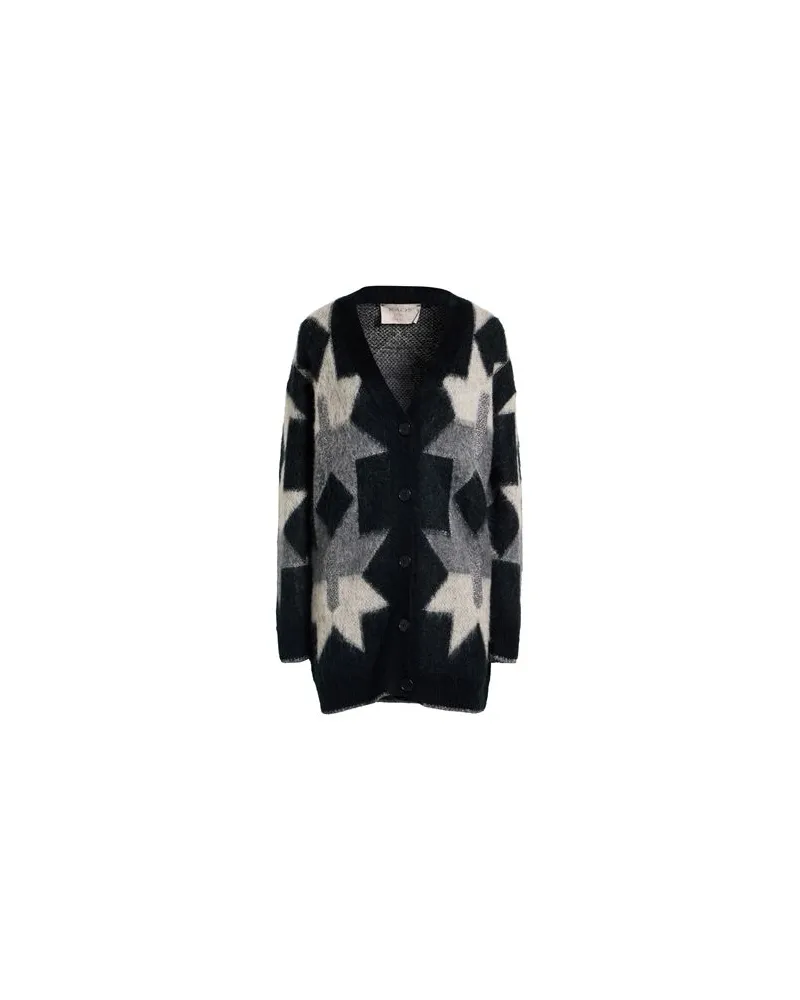 Kaos STRICKWAREN - Strickjackenauf YOOX.COM Schwarz